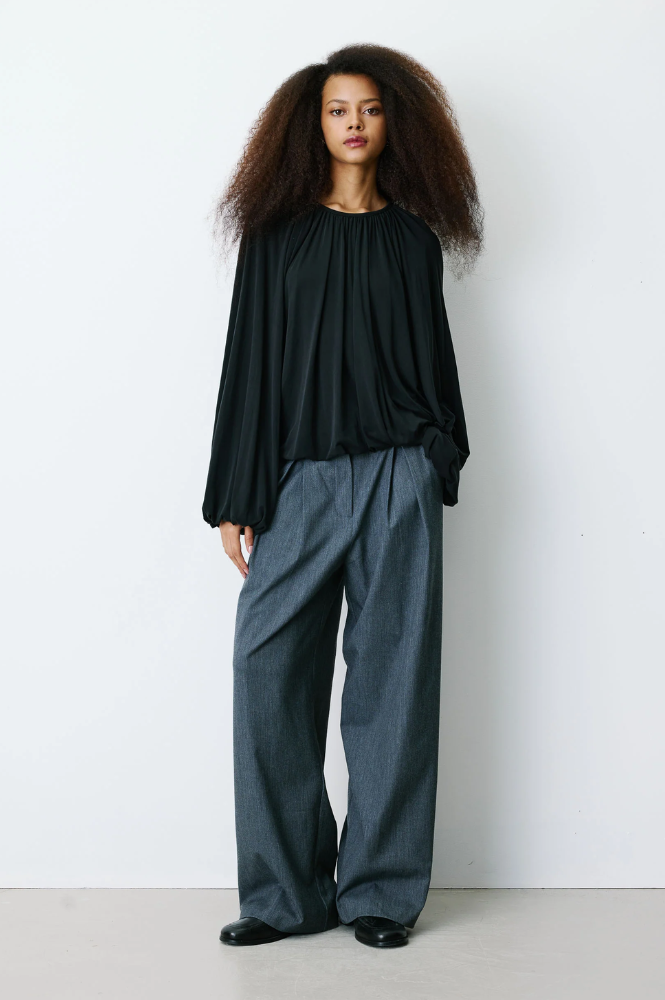 Grace & Mila Barbara Noir Top - The Mercantile London