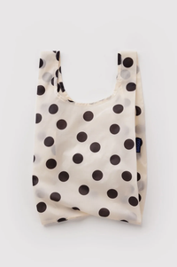 Baggu Baby Cream & Black Polka Dot Reusable Bag