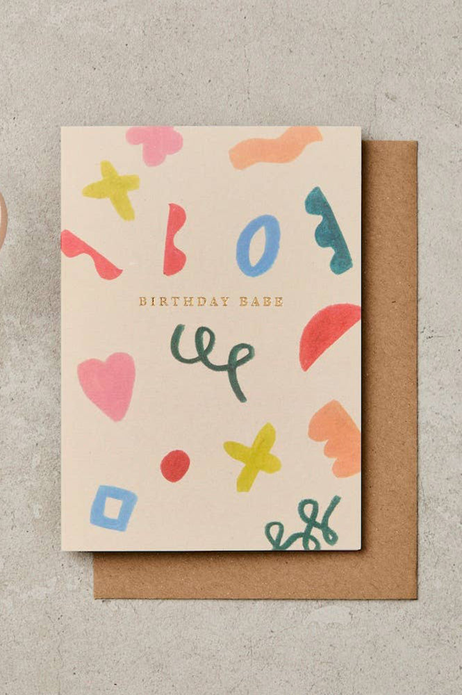 Katie Leamon Birthday Babe Card