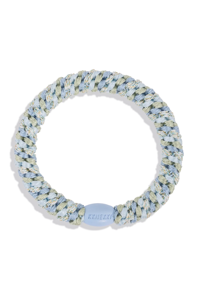 KKNEKKI Mix Baby Blue Hair Tie - The Mercantile London