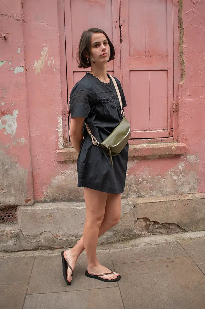 Bellerose Delhi Meteorite Babydoll Dress - The Mercantile London