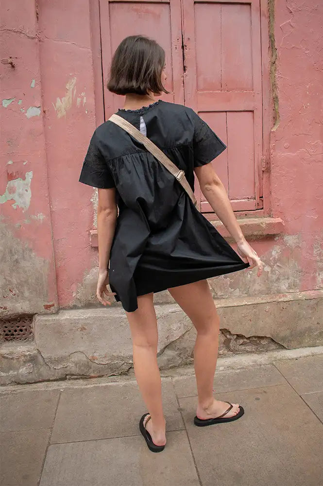 Bellerose Delhi Meteorite Babydoll Dress - The Mercantile London
