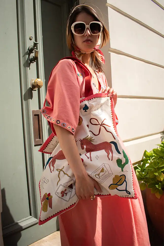Habiba Polly Vanilla Tote bag