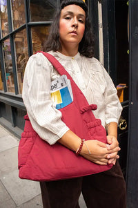 Damson Madder Rosah Red Pear Bag