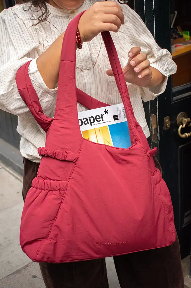 Damson Madder Rosah Red Pear Bag