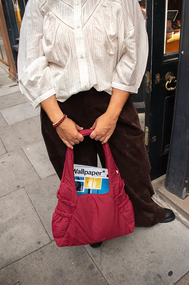 Damson Madder Rosah Red Pear Bag