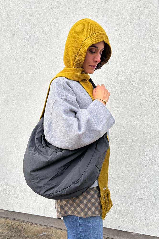 Dedicated Solna Black Shoulder Bag - The Mercantile London