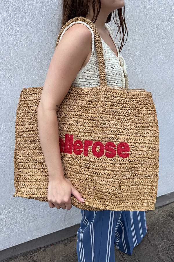 Bellerose Itop Raffia Bag - The Mercantile London