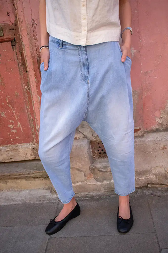 Marta Cottavia Blue Denim Jeans - The Mercantile London