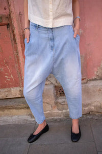 Marta Cottavia Blue Denim Jeans - The Mercantile London