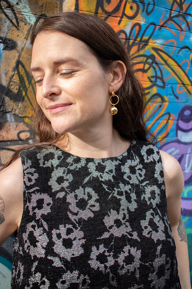 Shyla Layla Solid Ball Earrings - The Mercantile London