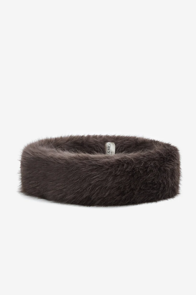 Grace & Mila Bambi Chocolate Headband - The Mercantile London