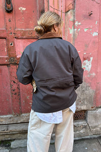 ICHI Edimo Raven Grey Jacket