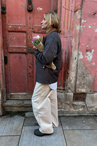 ICHI Edimo Raven Grey Jacket