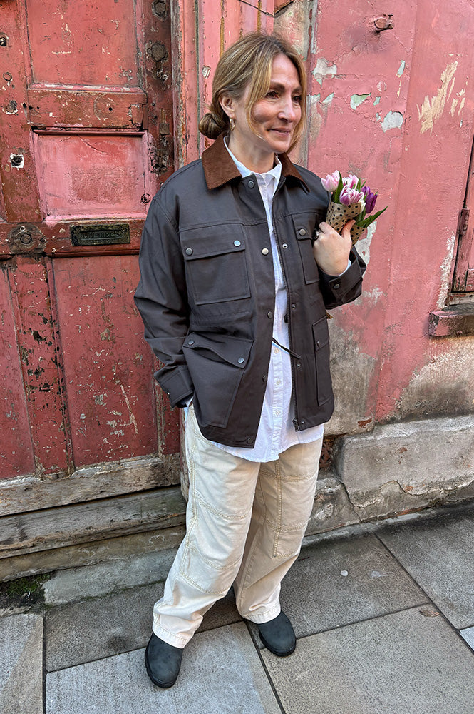 ICHI Edimo Raven Grey Jacket