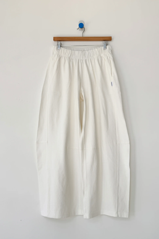 Le Bon Shoppe White Cotton Bare Pants