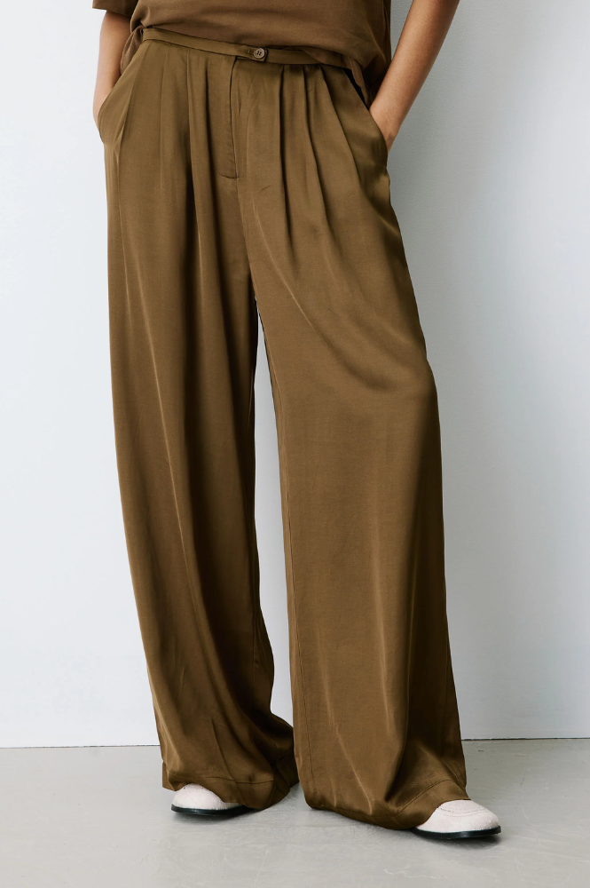 Grace & Mila Barnabe Tobacco Trousers - The Mercantile London