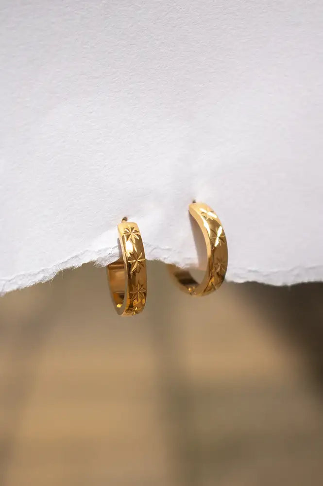and danu Barnacle Hoop Earrings
