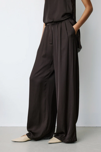Grace & Mila Barnabe Chocolate Trousers - The Mercantile London
