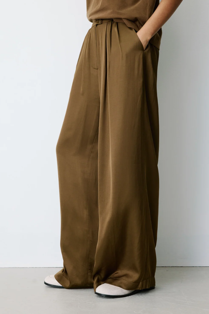Grace & Mila Barnabe Tobacco Trousers - The Mercantile London