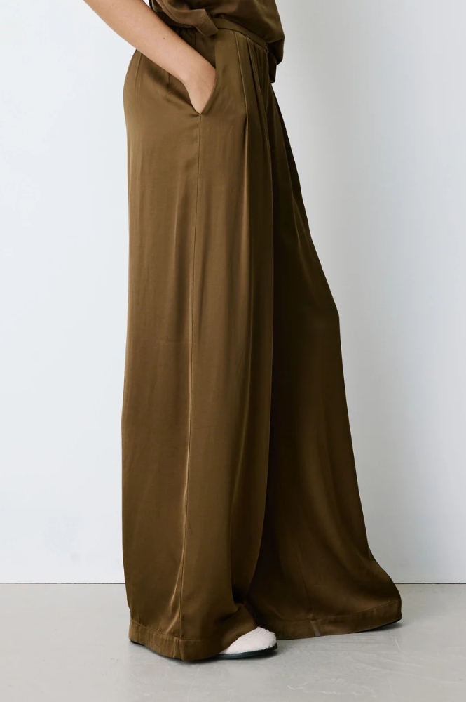 Grace & Mila Barnabe Tobacco Trousers - The Mercantile London