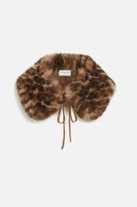 Grace & Mila Baron Leopard Fur Collar - The Mercantile London