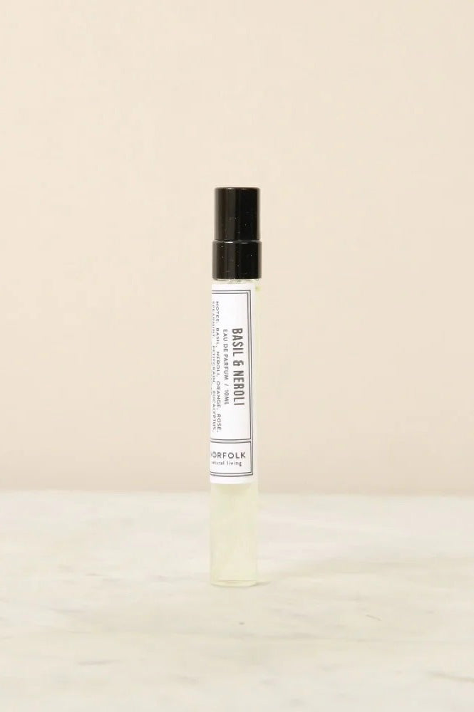 Norfolk Natural Living Parfum - Basil & Neroli 10ml - The Mercantile London