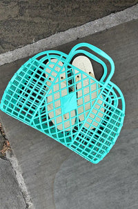 Mercantile Mint Green Basket Jelly Bag - The Mercantile London