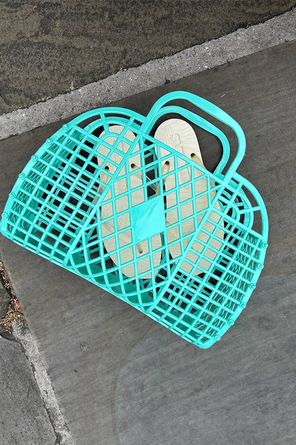 Mercantile Mint Green Basket Jelly Bag - The Mercantile London
