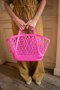 Mercantile Berry Pink Betty Basket Jelly Bag - The Mercantile London