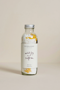 Plum & Ashby Wild Fig & Saffron Bath Salts - The Mercantile London