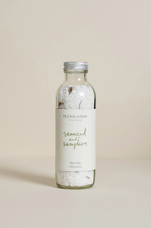 Plum & Ashby Seaweed & Samphire Bath Salts - The Mercantile London