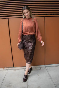 AY Studios Dark Brown Hand Bag