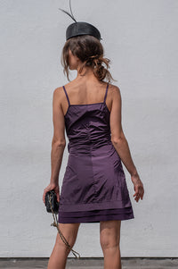 Baum Und Pferdgarten Andria Plum Perfect Mini Dress - The Mercantile London