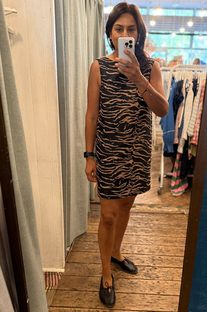Baum Und Pferdgarten Avona Cinnamon Tiger Dress - The Mercantile London