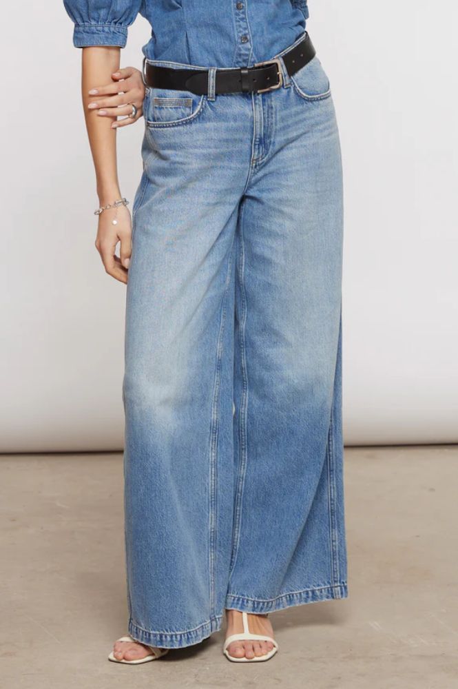 Seventy + Mochi Bay Malibu Wide Leg Jeans - The Mercantile London