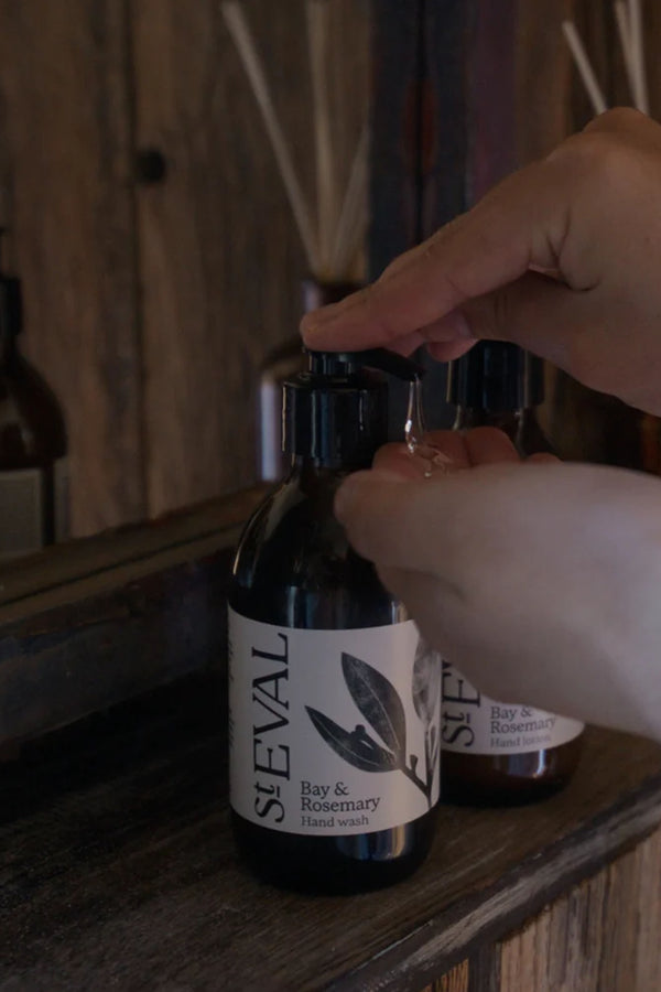 St Eval Bay & Rosemary Hand Wash - The Mercantile London
