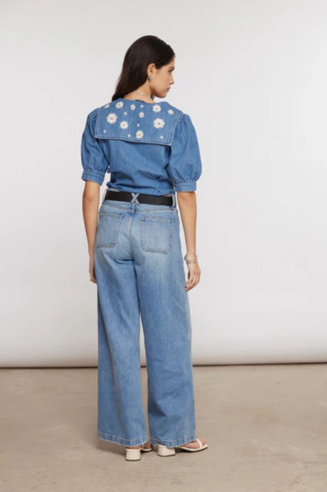 Seventy + Mochi Bay Malibu Wide Leg Jeans - The Mercantile London
