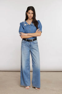 Seventy + Mochi Bay Malibu Wide Leg Jeans - The Mercantile London