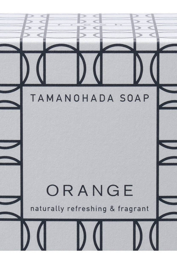 Tamanohada Orange Round Soap - The Mercantile London