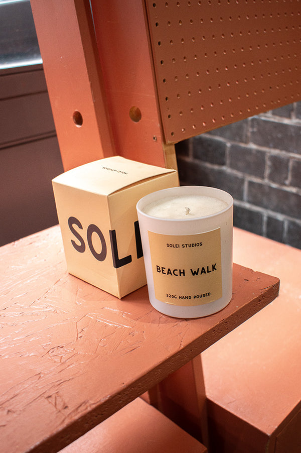 Solei Studios Beach Walk Candle - The Mercantile London