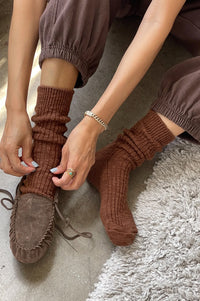 Le Bon Shoppe Cottage Bear Socks - The Mercantile London