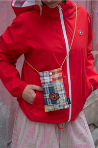 Howlin Magic Shaggy Bear Tropical Madras Pouch - The Mercantile London