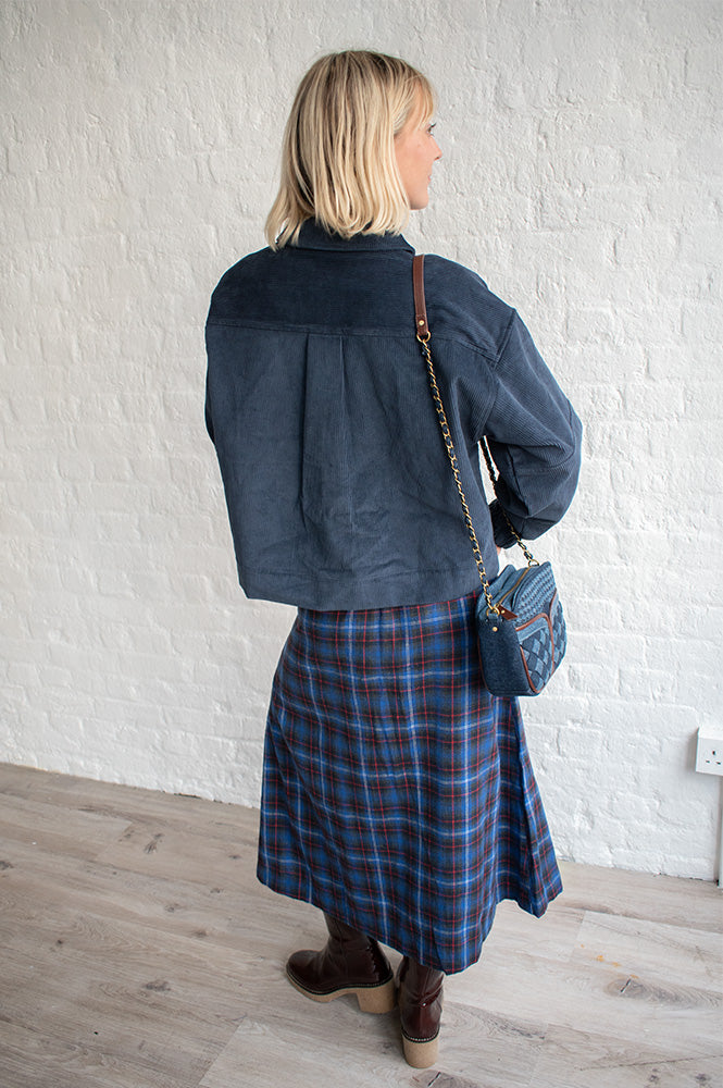 Beaumont Organic Tierra Navy Night Sky Overshirt - The Mercantile London