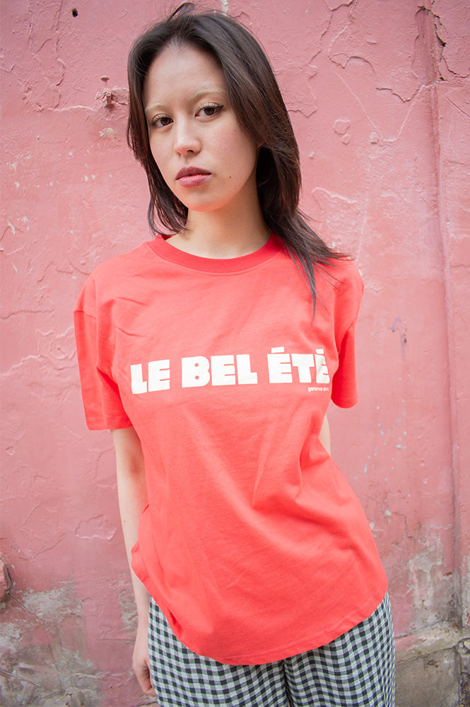 Garance Bel Ete T-Shirt Rouge - The Mercantile London