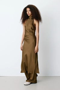 Grace & Mila Bella Tobacco Dress - The Mercantile London