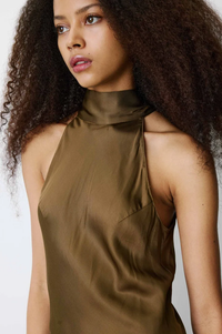 Grace & Mila Bella Tobacco Dress - The Mercantile London