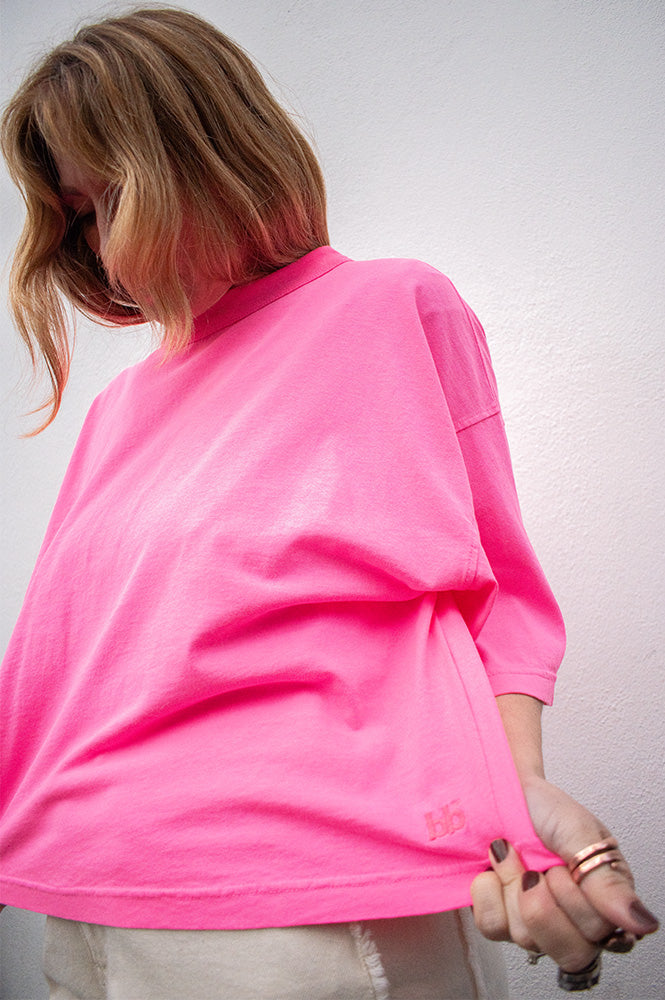 Bellerose Voss Fluro Pink T-Shirt