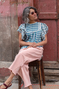 Bellerose Hudalla Check A Gingham Blouse - The Mercantile London