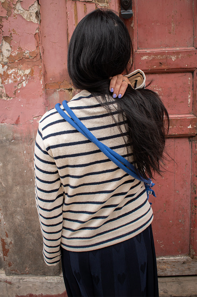 Bellerose Fonsy Relaxed Stripe T-Shirt - The Mercantile London